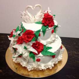 Свадебный торт Арт.243