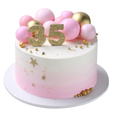 Торт на день рождения Арт.340